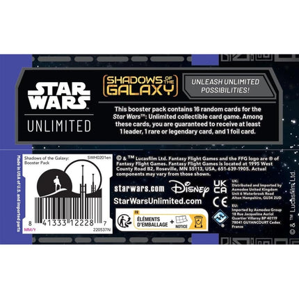 trading card games star wars unlimited shadows of the galaxy booster pack (1)