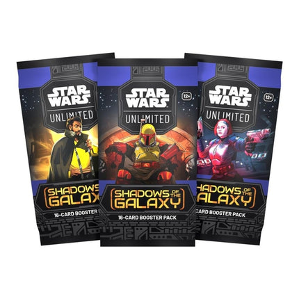 trading card games star wars unlimited shadows of the galaxy booster pack